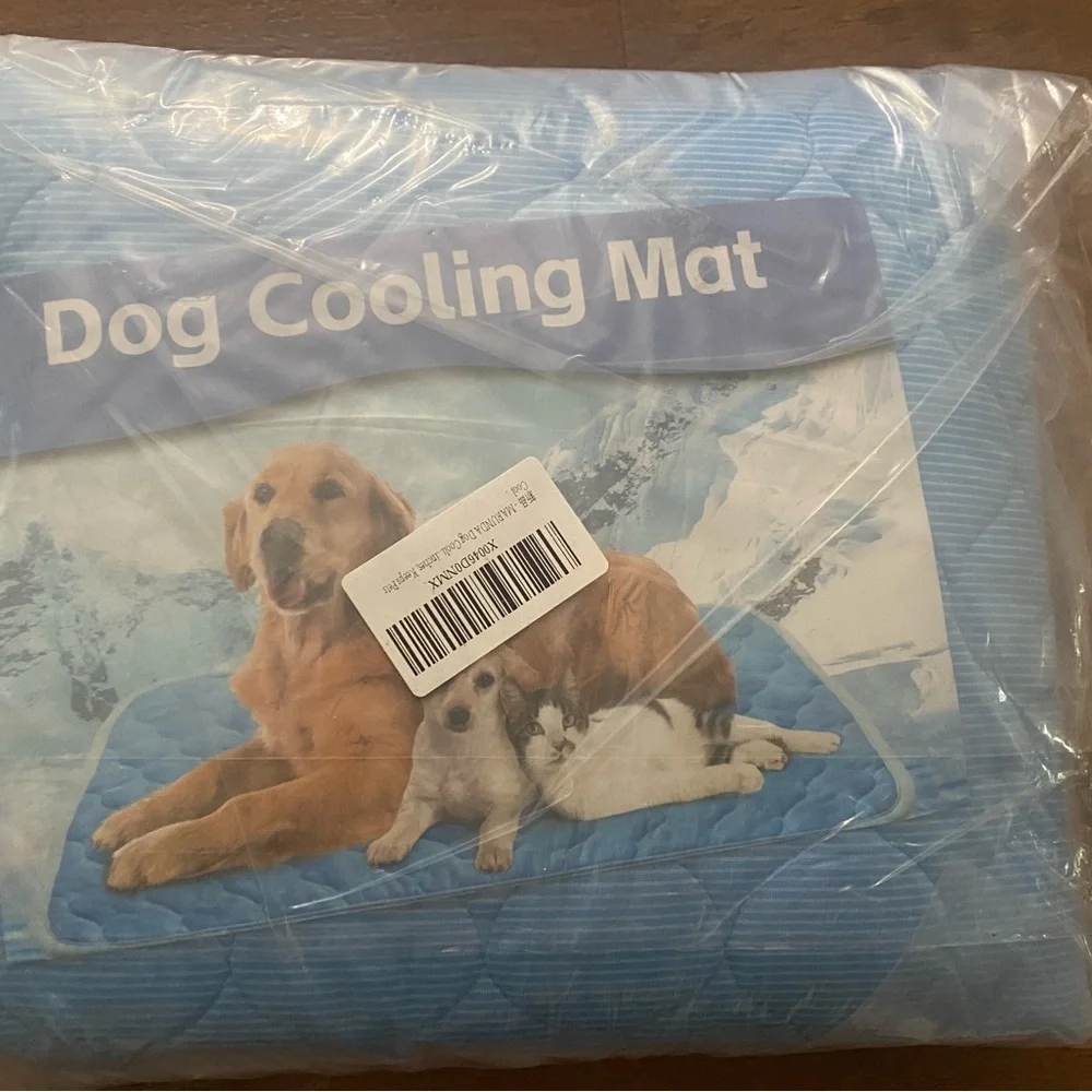 MARUNDA Dog Cooling Mat Blue Breathable Washable Cooling Pad 28 x 20 NEW